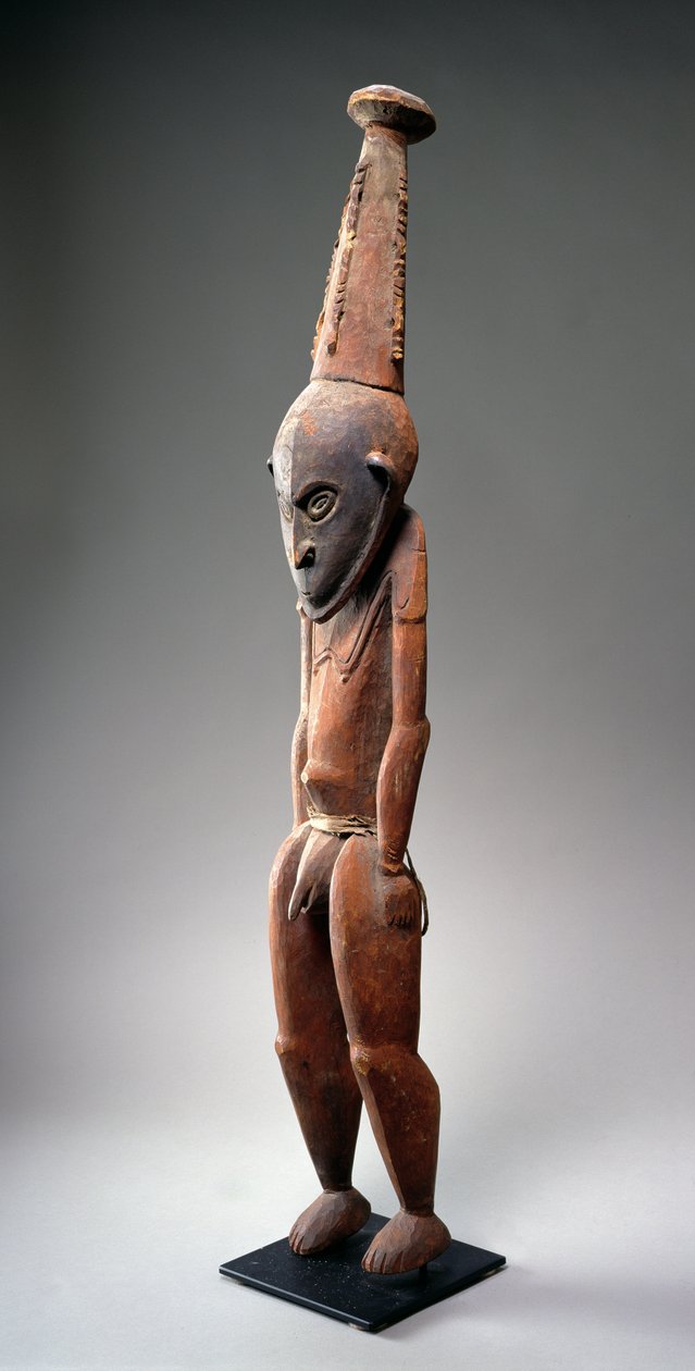 Sepik mannelijke figuur uit Noord-Nieuw-Guinea door Oceanic