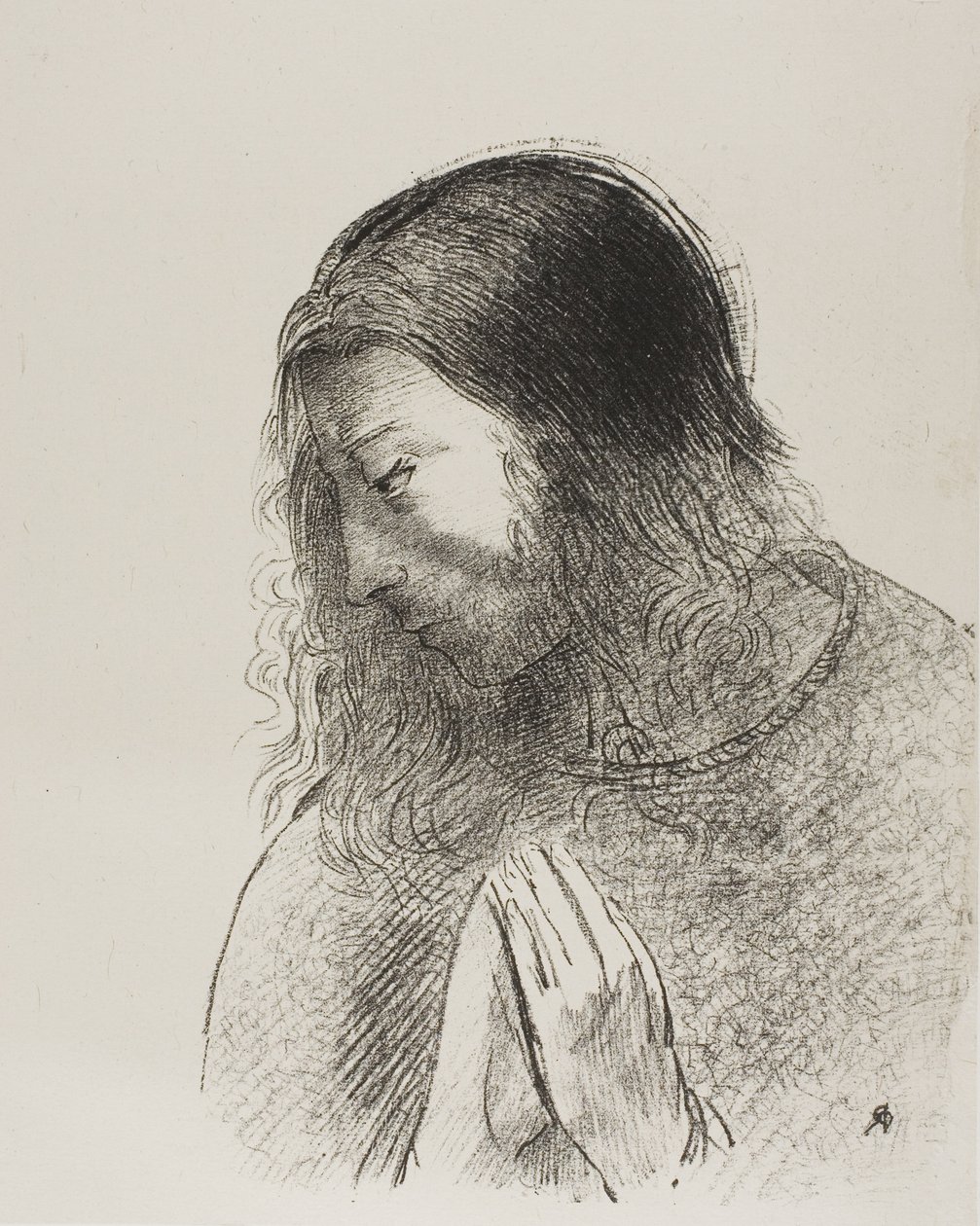 En ik, Johannes, zag deze dingen en hoorde ze, plaat 12 van 12 door Odilon Redon