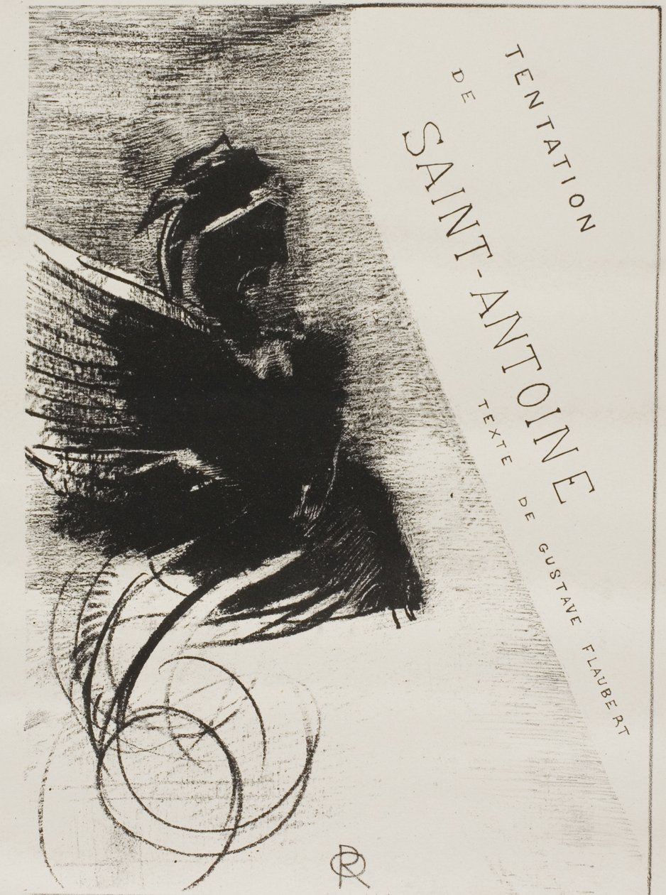 Omslag van De Verleiding van Sint-Antonius (1e serie) door Odilon Redon