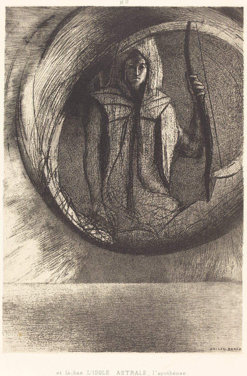 En Daarbuiten, de Sterrenidool, de Apotheose door Odilon Redon
