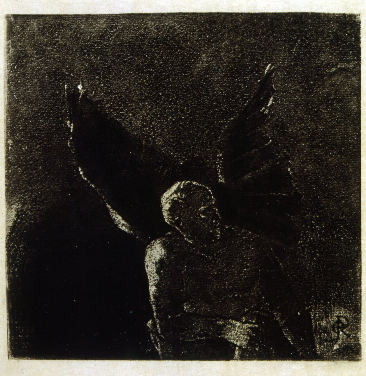 Illustratie door Odilon Redon voor 