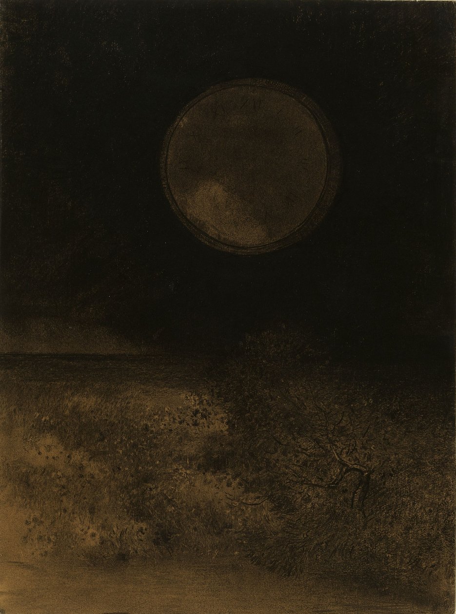 De bol door Odilon Redon