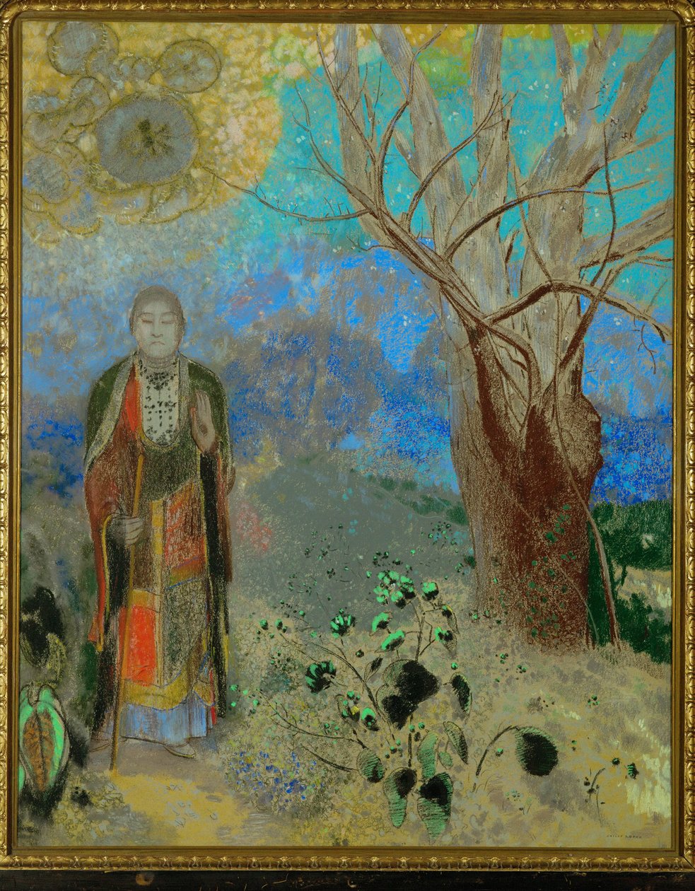 Boeddha door Odilon Redon
