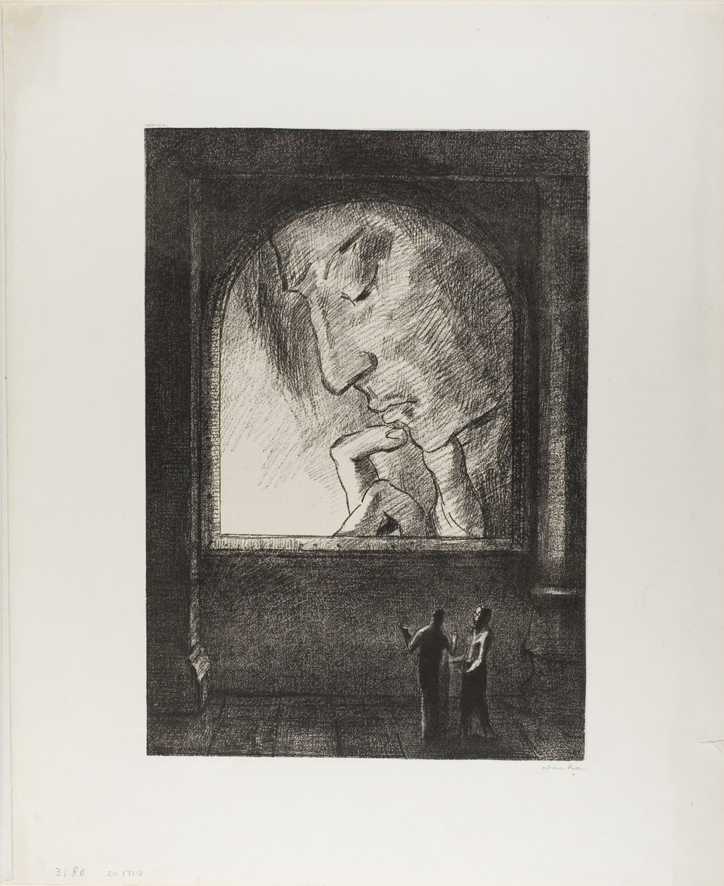Licht door Odilon Redon