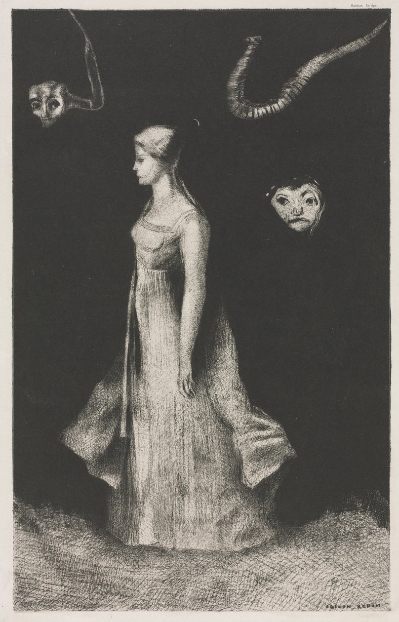 Obsessie door Odilon Redon