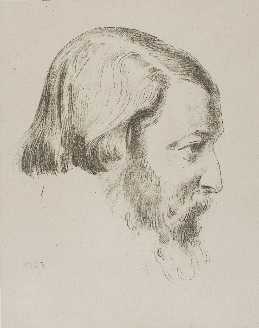 Paul Sérusier door Odilon Redon