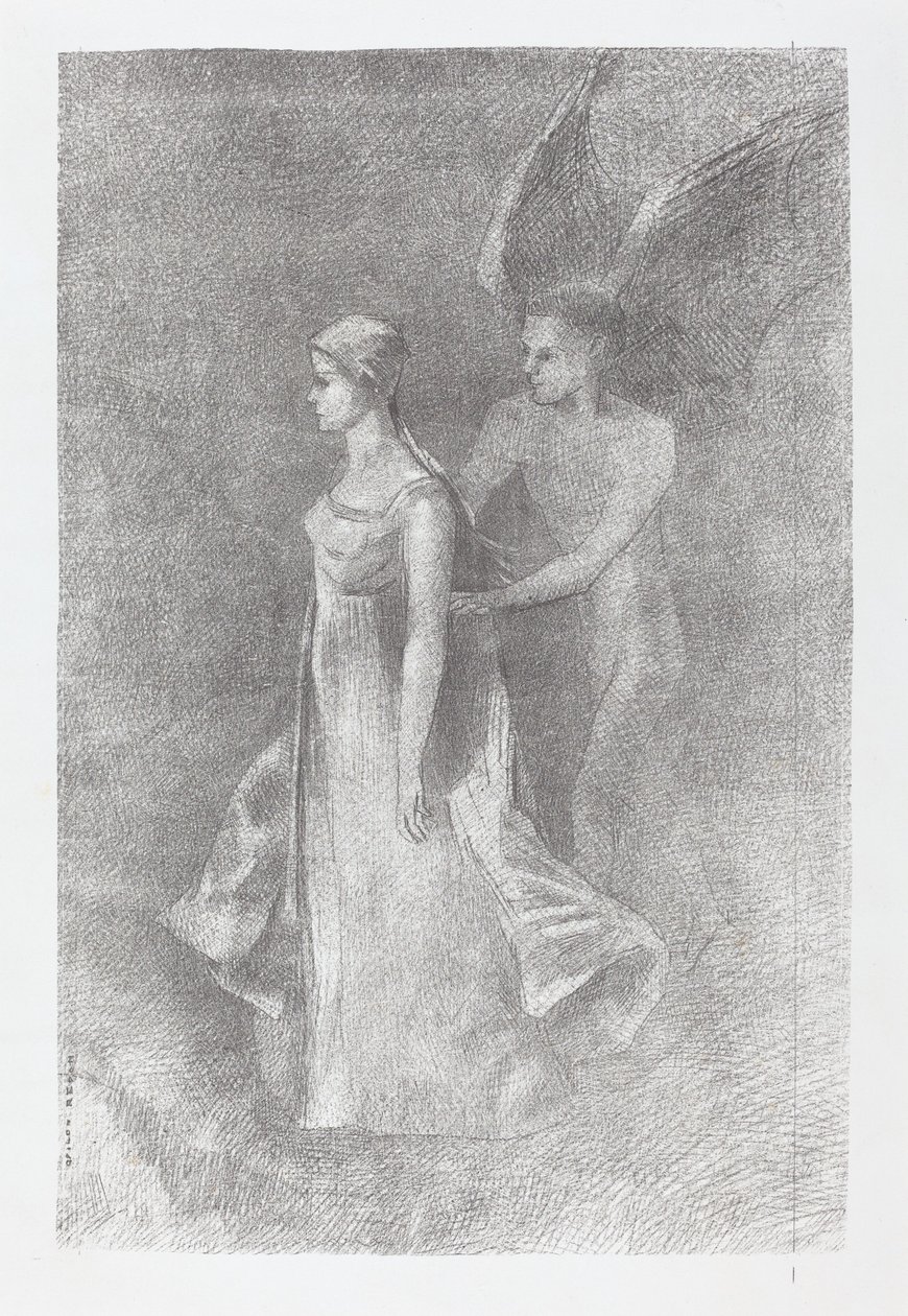 De achtervolging door Odilon Redon