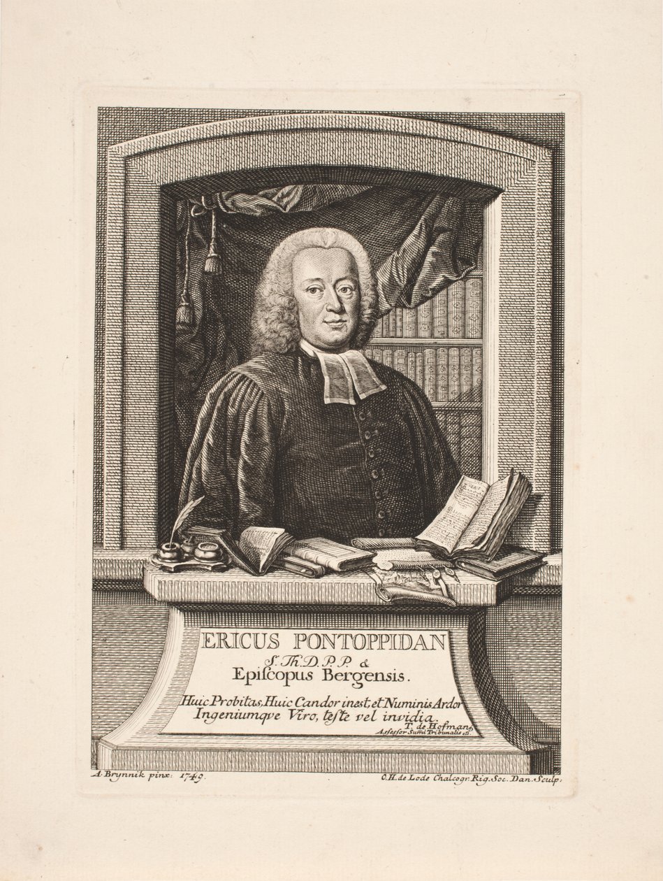 Erik Pontoppidan (de jongere) Bisschop door Odvardt Helmoldt de Lode