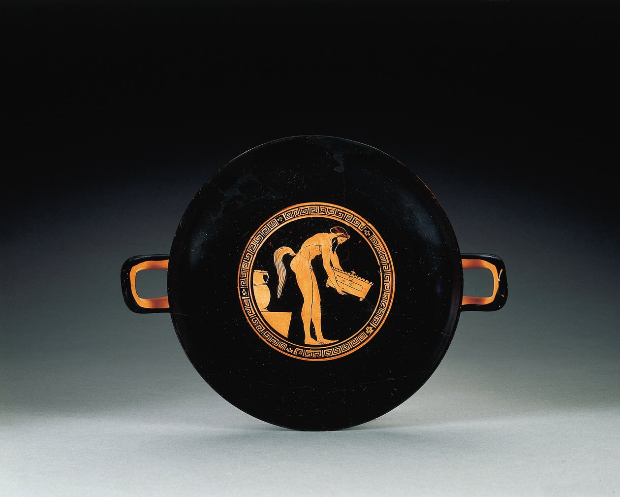 Attische roodfigurige kylix, ca. 470 v.Chr. door Oedipus Painter
