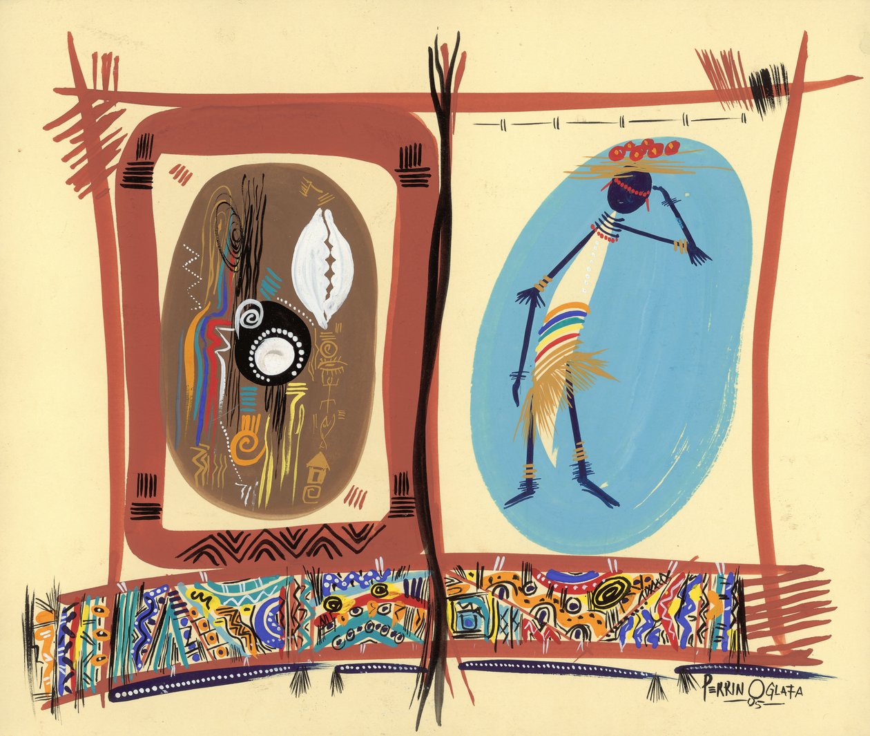 Element van de zwarte cultuur, 2005 door Oglafa Ebitari Perrin