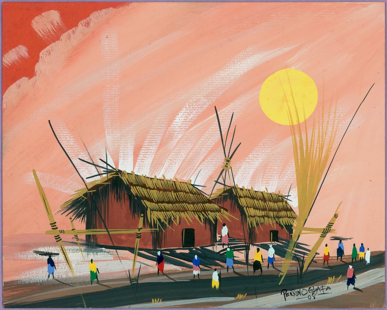 Mijn kleine Afrikaanse huis, 2008 door Oglafa Ebitari Perrin