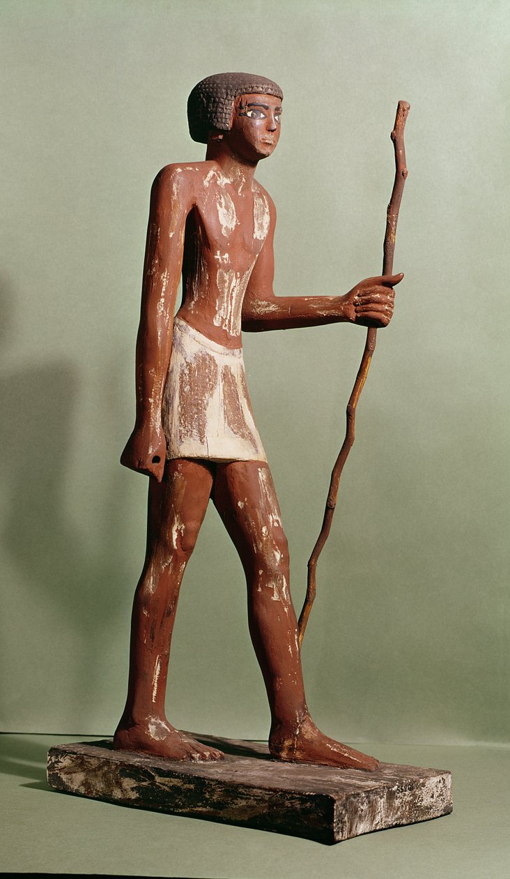 Model van een ambtenaar door Old Kingdom Egyptian