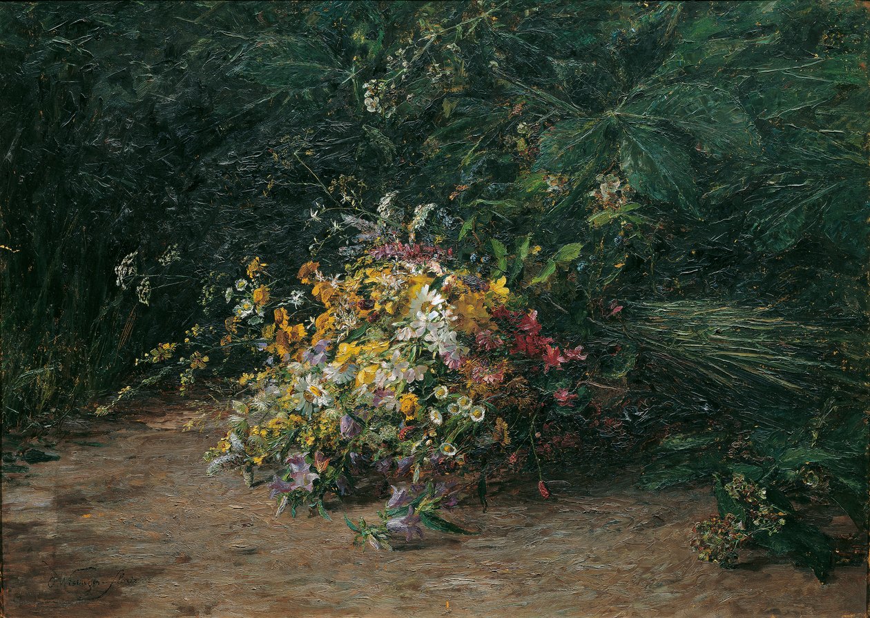 Veldbloemenboeket door Olga Wisinger Florian