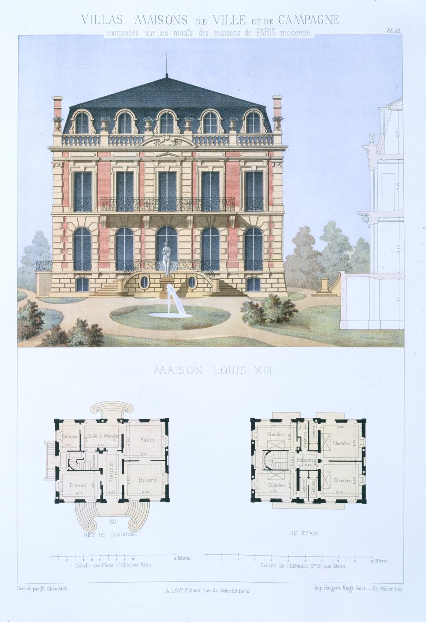 Louis XIII Huis, uit 