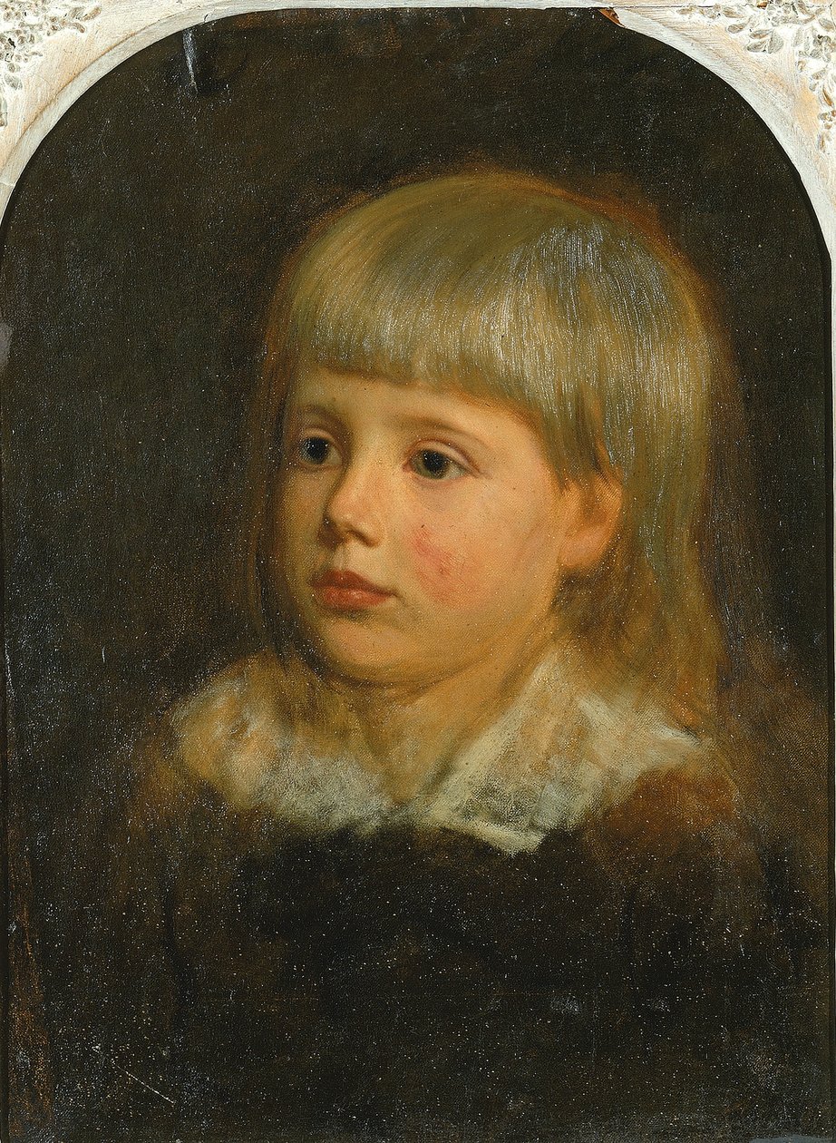 Charles Downing Lay, Portret van de zoon van de kunstenaar door Oliver Ingraham Lay