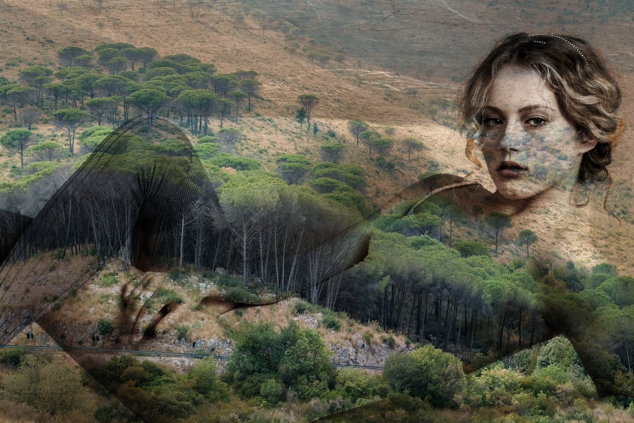 Hennessi Appia, 2023 (digitale gemengde techniek) door Olivia Gozzano