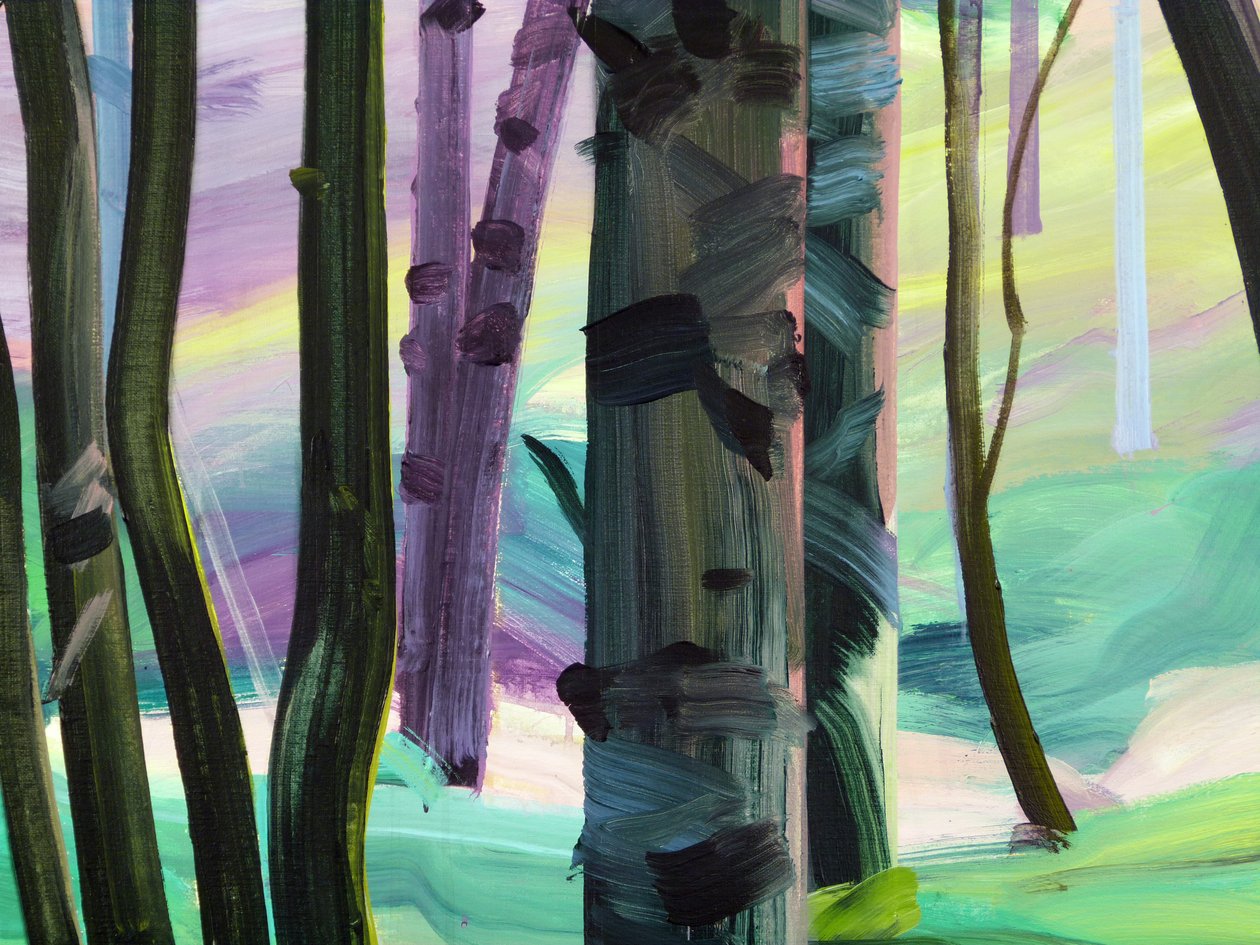 Forêt 28 (detail) door Olivier Morel