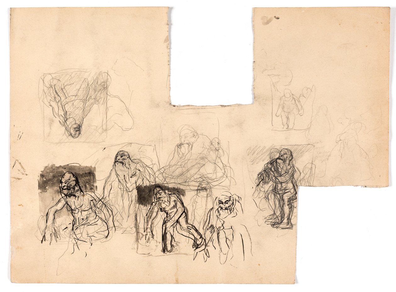 Studies van een oude man door Oluf Hartmann