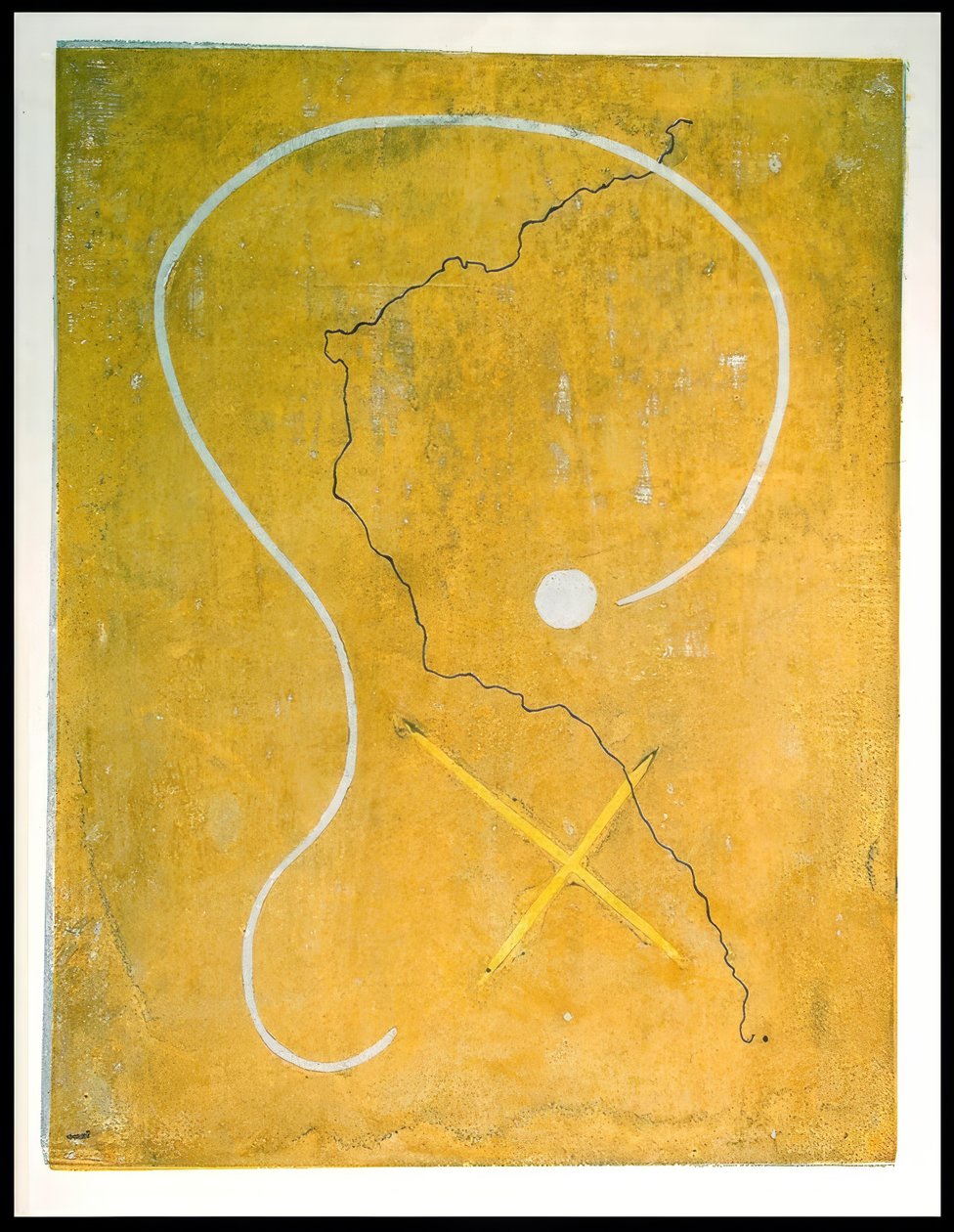 Impromptu nr. 4 door Onchi Kôshirô