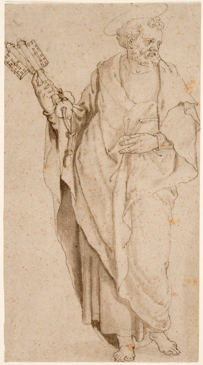 Sint Petrus, c.1575 door Orazio Samacchini