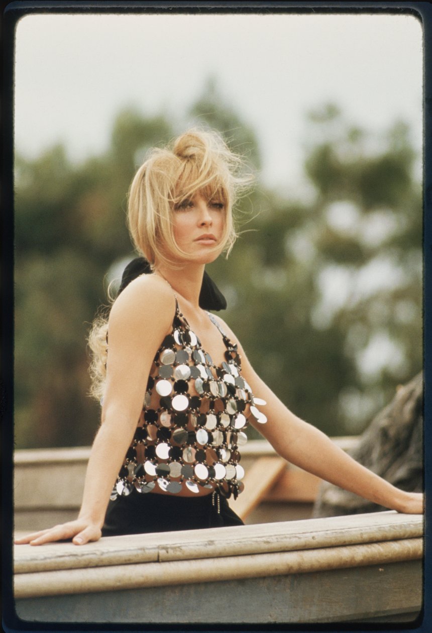 Portret van Sharon Tate door Orlando Suero