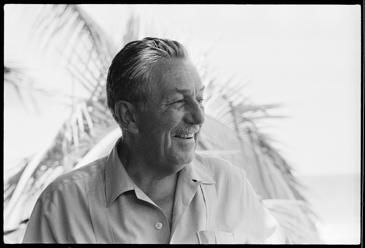 Portret van Walt Disney door Orlando Suero