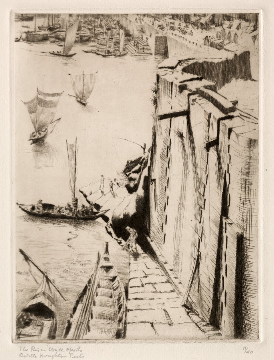 Rivieroever, Oporto door Orville Houghton Peets