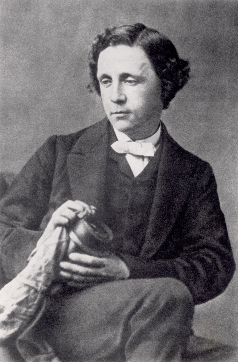 Portret van Lewis Carroll (1832-98) door Oscar Gustav Rejlander