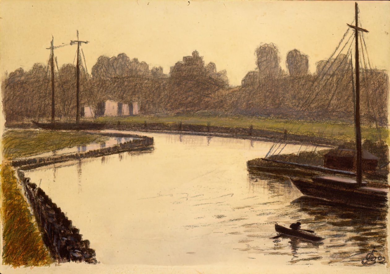 Zonder titel, 1902 door Oscar Bluemner