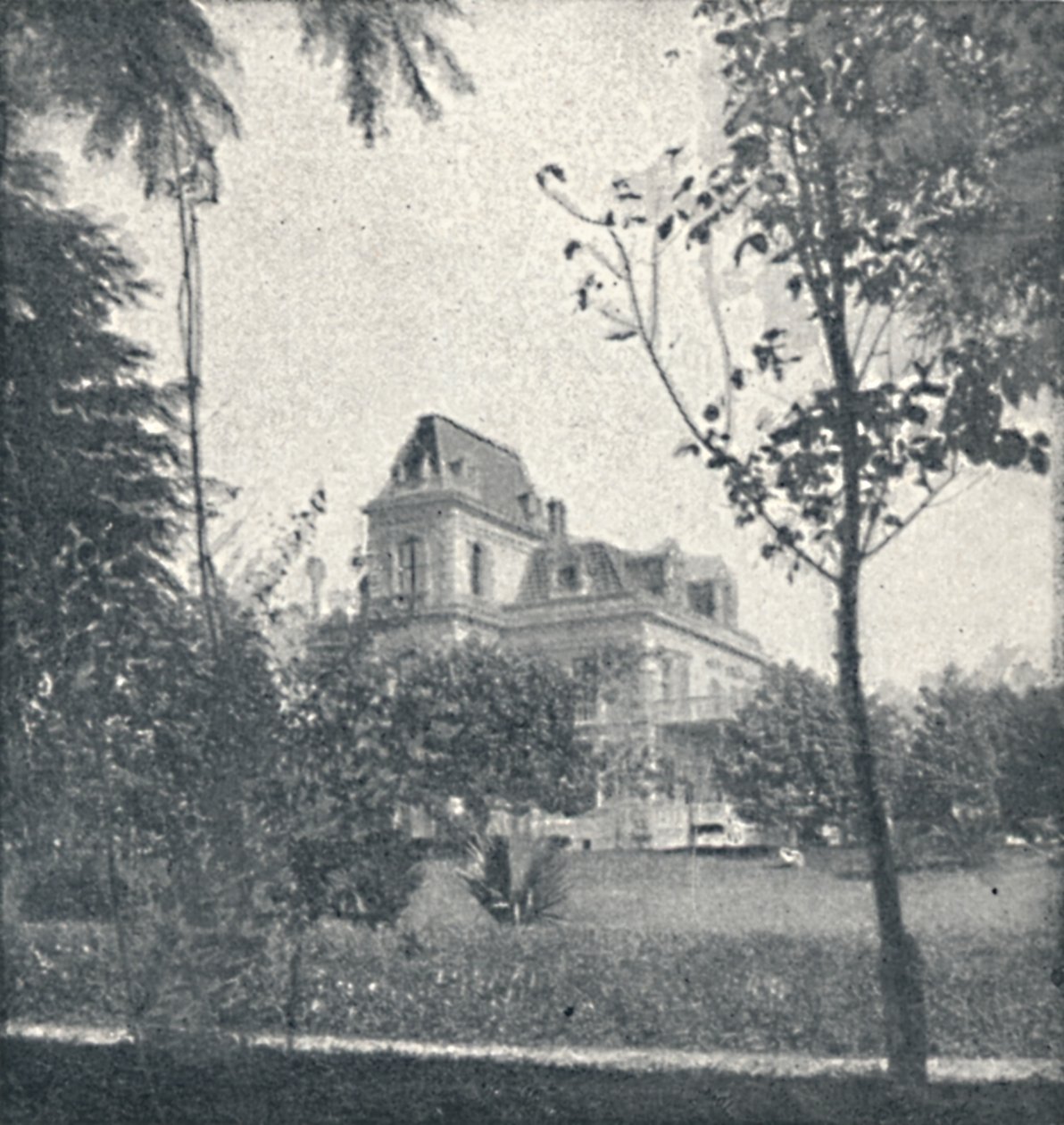 Palacete de Da. Veridiana Prado - Particuliere Huizen in S. Paulo, 1895 door Oscar Ernheim