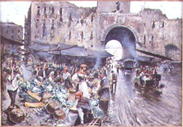 Port Nolano, Napels door Oscar Ricciardi