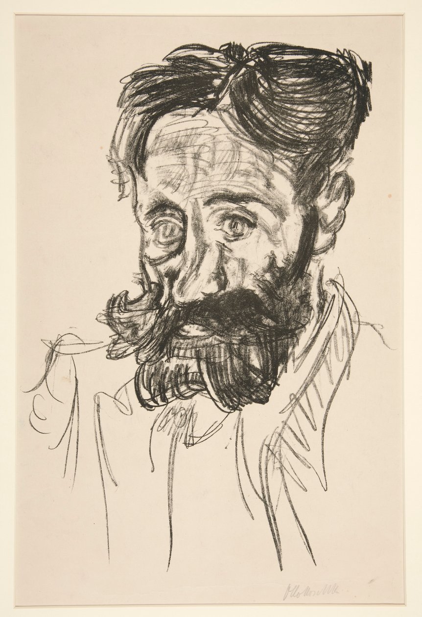 Portret van Dr. Fritz Neuberger door Oskar Kokoschka