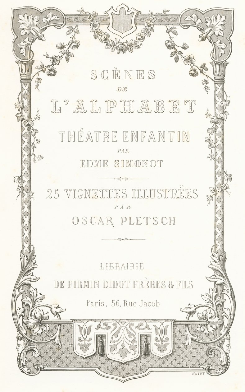 Titelpagina door Oskar Pletsch