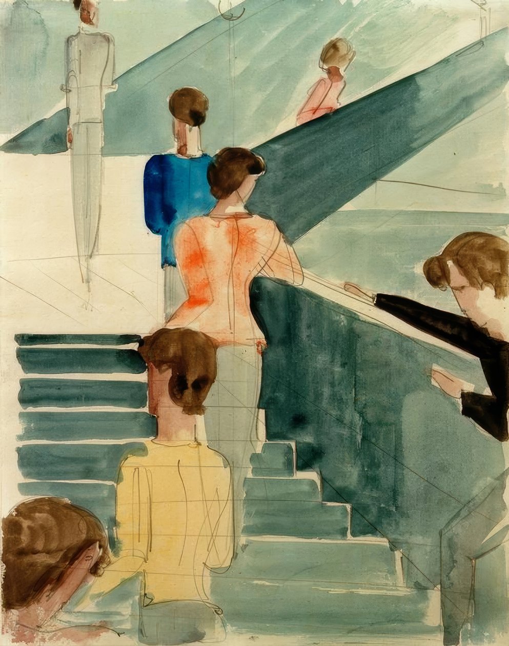 Bauhaus trap door Oskar Schlemmer