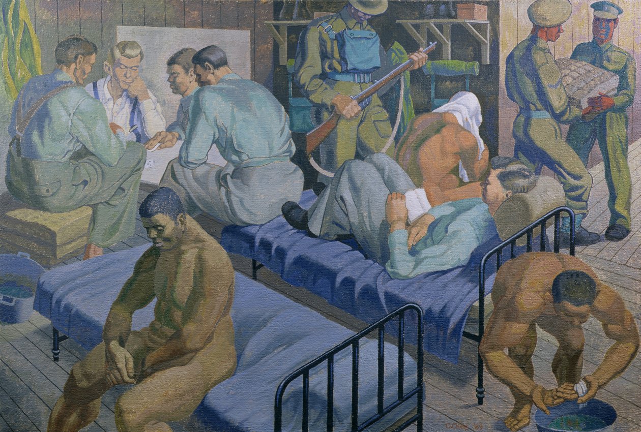 In de Kazerne, 1989 door Osmund Caine