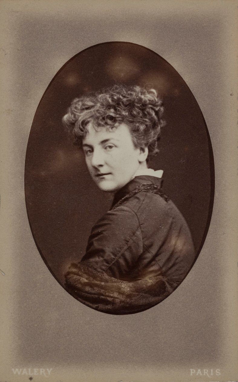 Portret van Jane Dieulafoy door Ostroróg