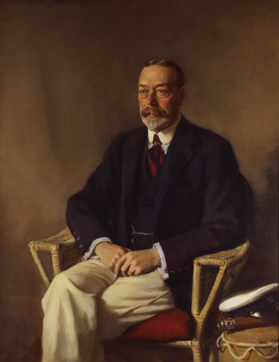 George V door Oswald Birley door Oswald Hornby Joseph Birley
