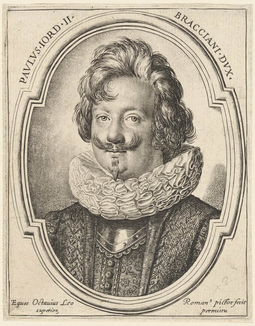 Paolo Giordano Orsini II door Ottavio Leoni