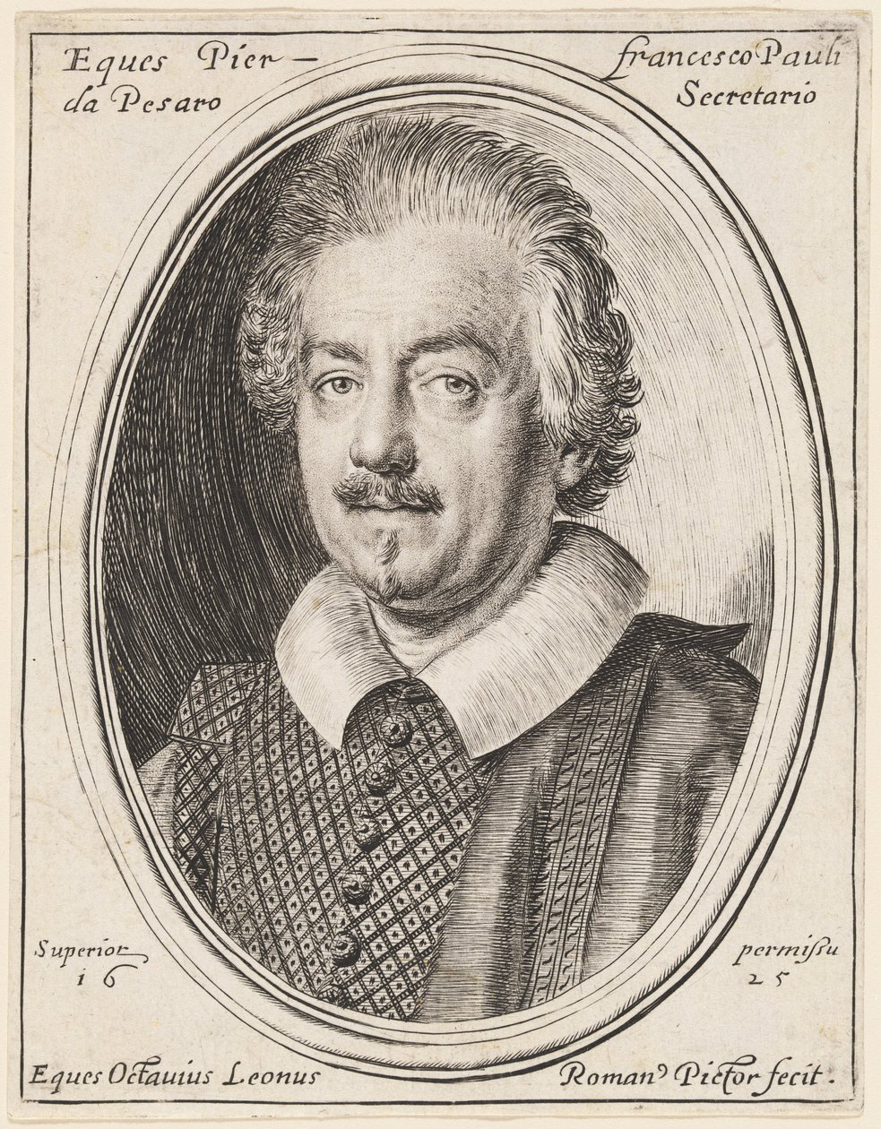 Pier Francesco Pauli door Ottavio Leoni