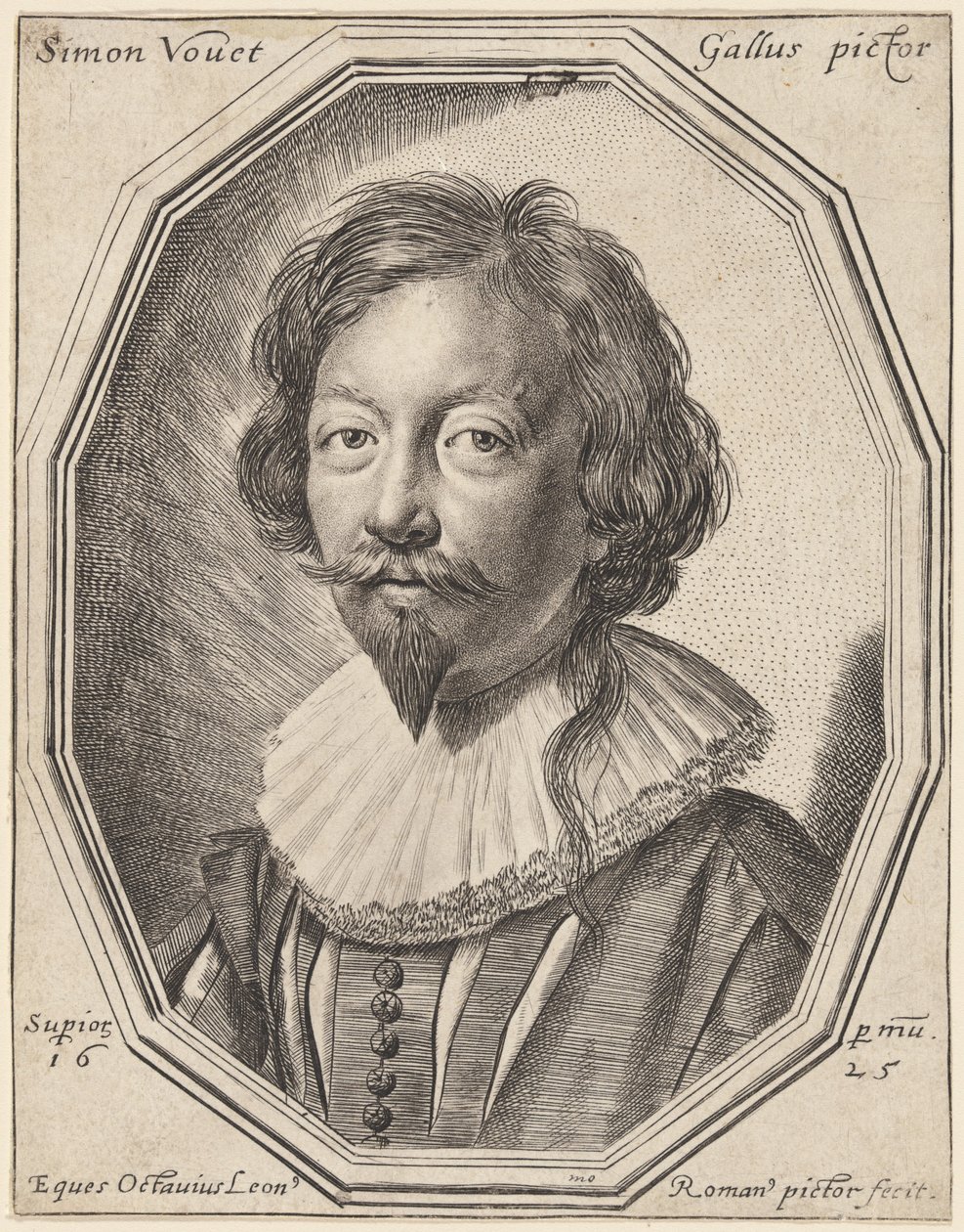 Simon Vouet door Ottavio Leoni