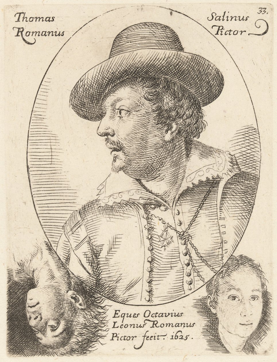 Tommaso Salini door Ottavio Leoni