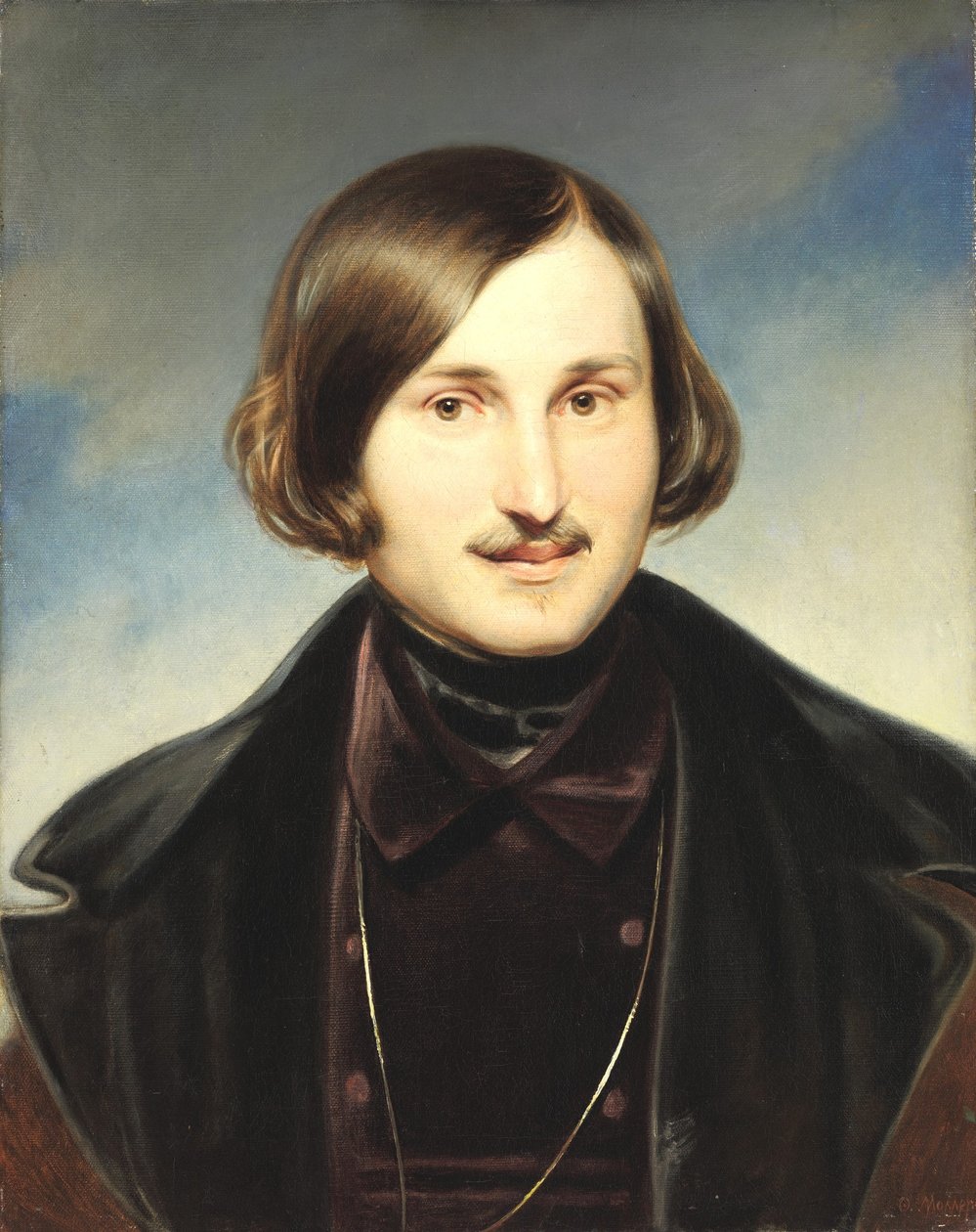 Portret van Nikolaj Gogol door Otto Friedrich Theodor von Moller