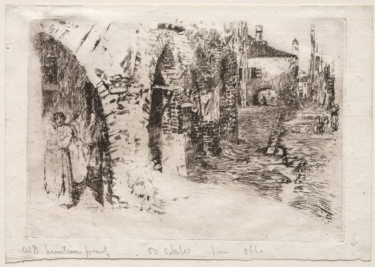 Chioggia, 1880 door Otto H. Bacher