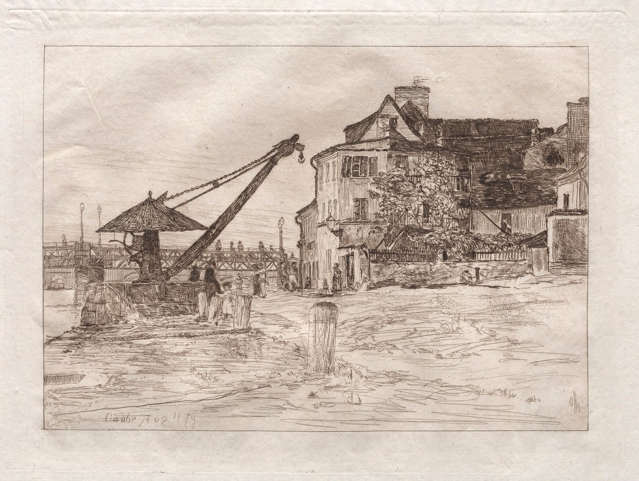 Gaube, 1879 door Otto H. Bacher