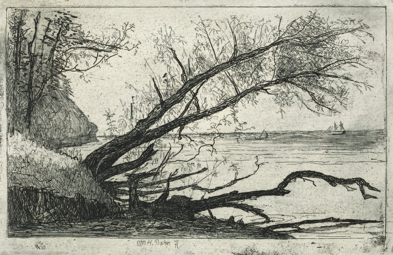 Oever van het Meer, Cleveland door Otto H. Bacher