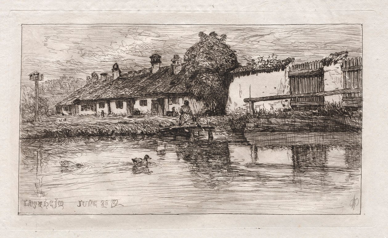 Lustheim, 1879 door Otto H. Bacher