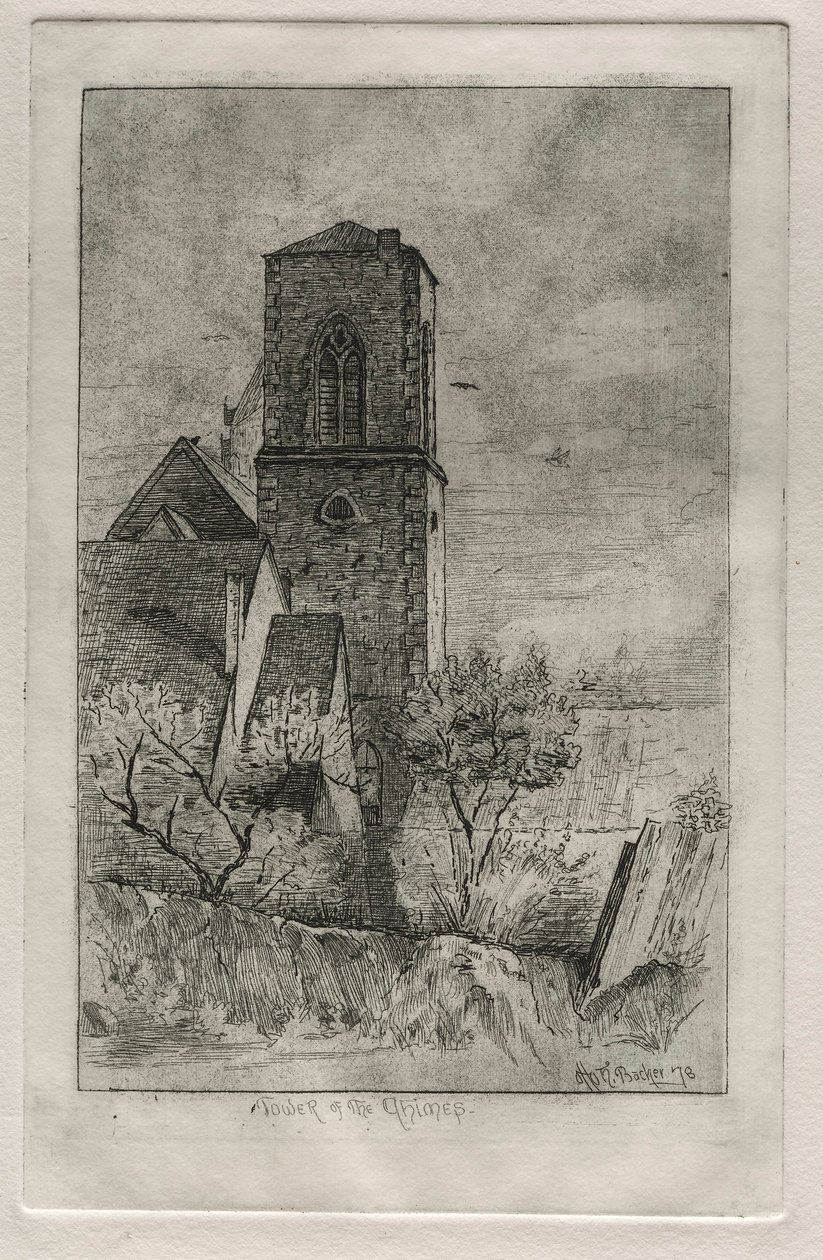 Toren van de Klokken, 1878 door Otto H. Bacher