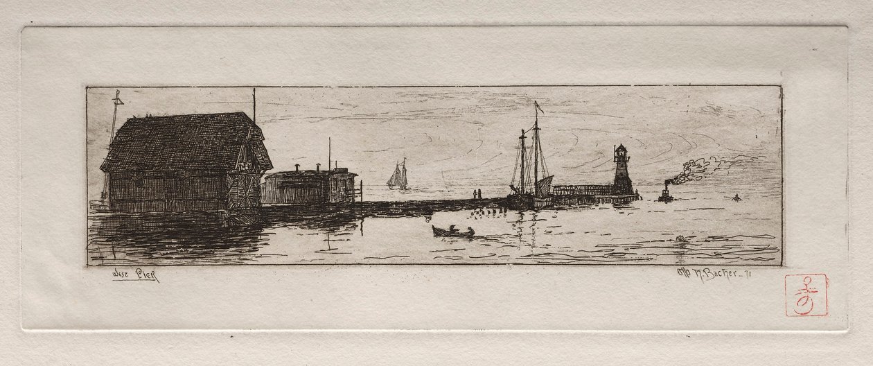 West Pier, Cleveland door Otto H. Bacher