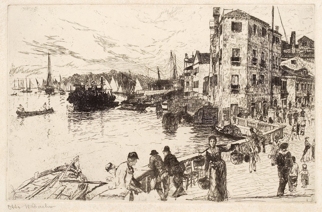 Castello Kwartier, Riva door Otto Henry Bacher