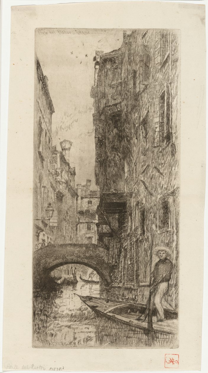 Ponte del Pistor door Otto Henry Bacher
